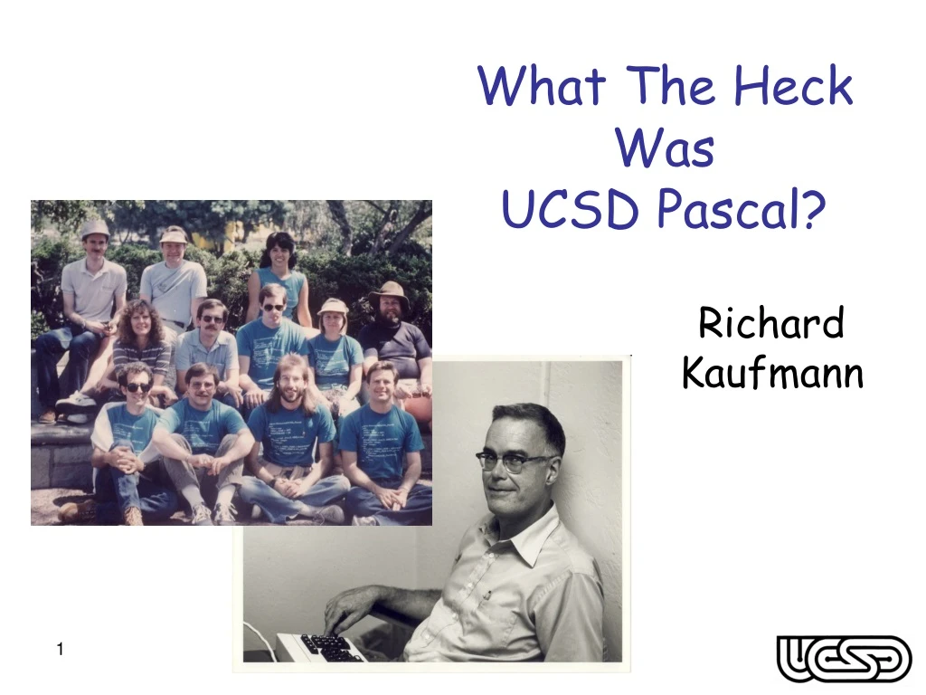what the heck was ucsd pascal