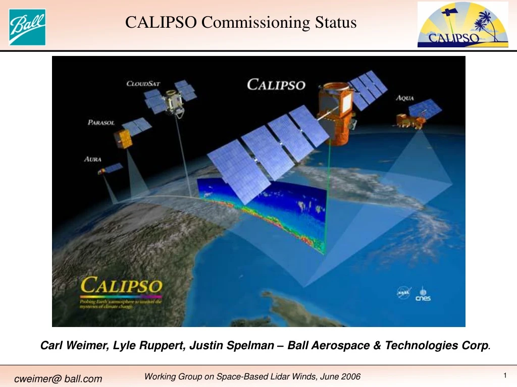 calipso commissioning status