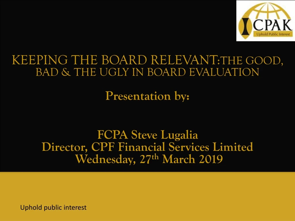 keeping the board relevant the good bad the ugly