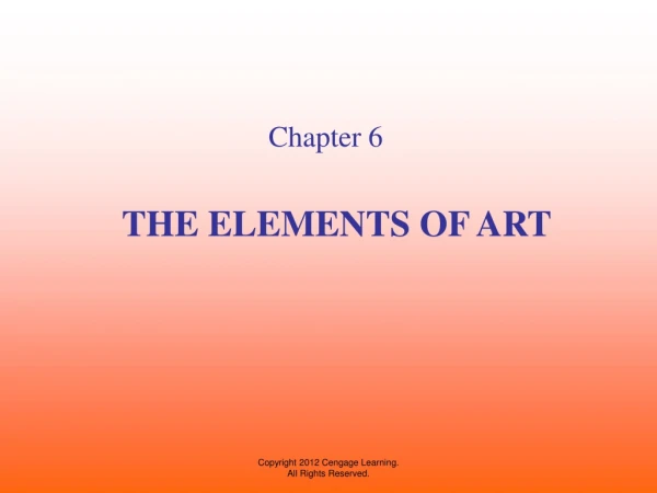 THE ELEMENTS OF ART