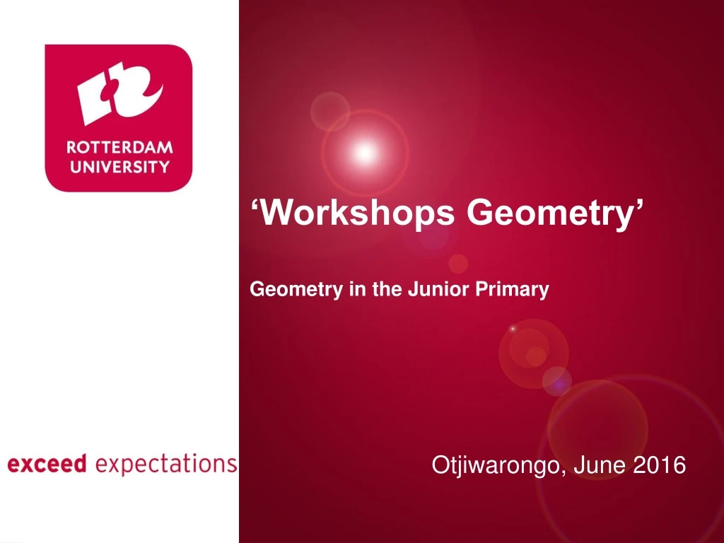workshops geometry geometry in the junior primary