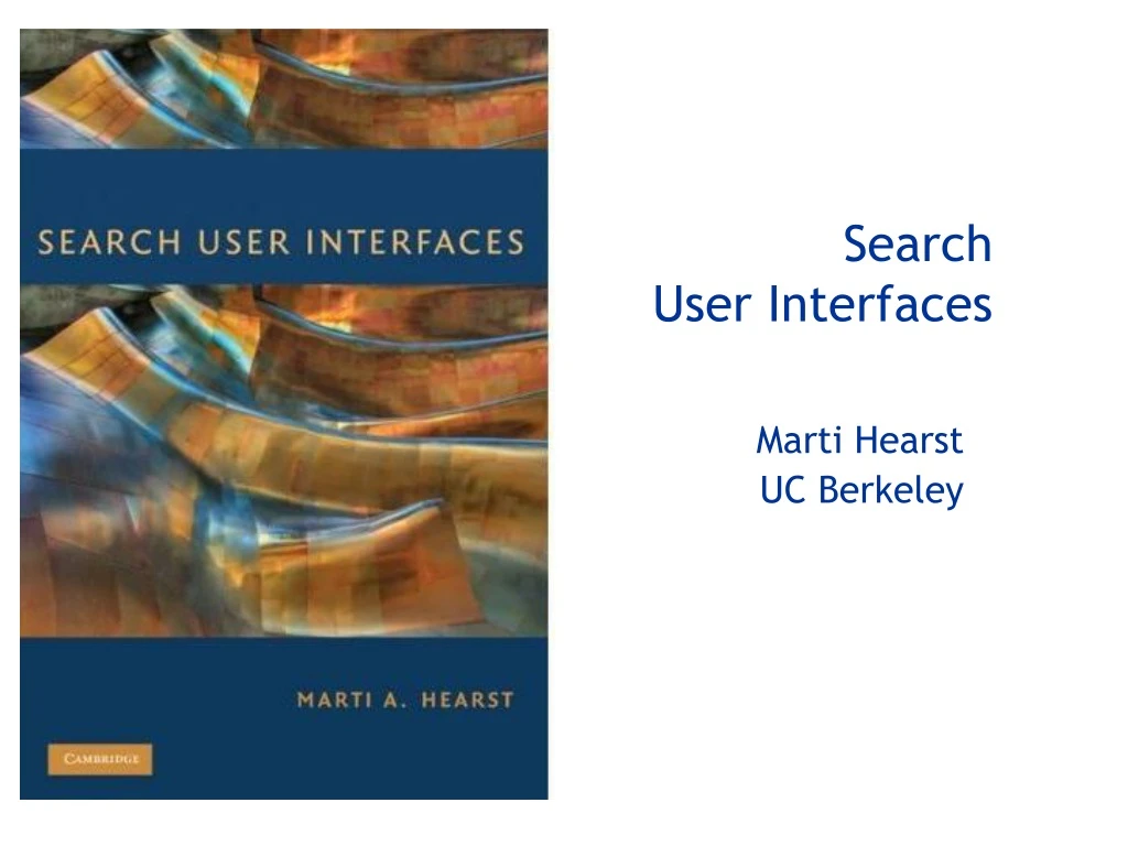 search user interfaces