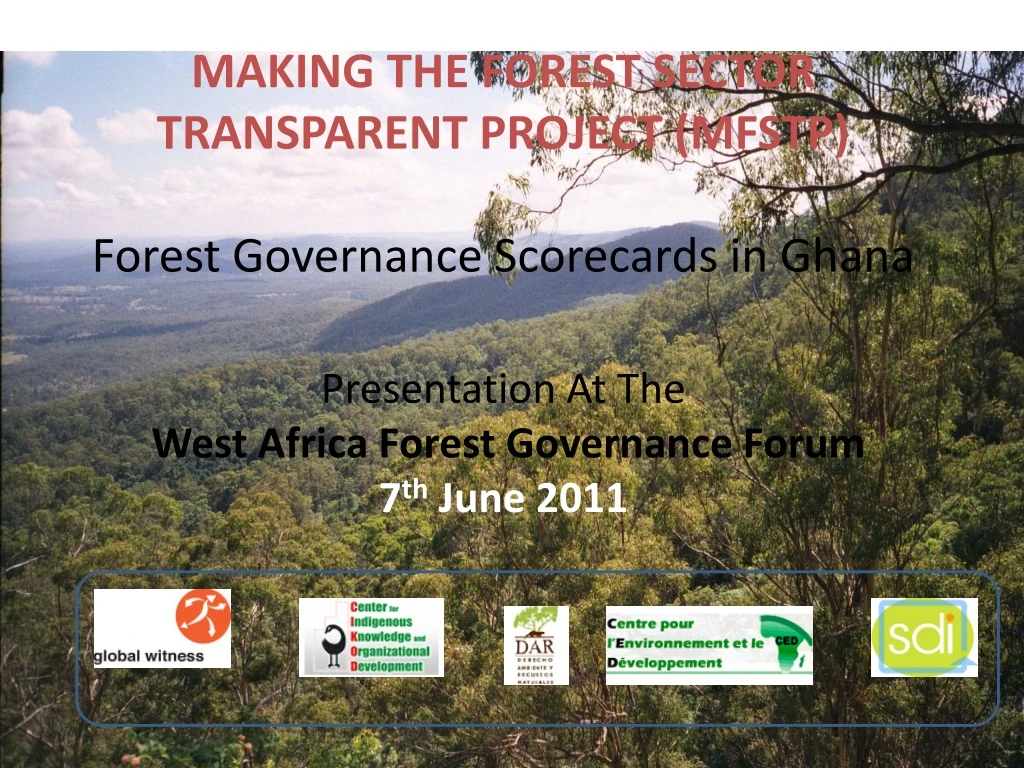 making the forest sector transparent project