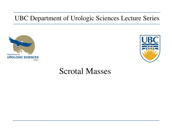 Scrotal Masses