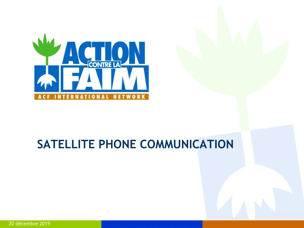 satellite phone communication