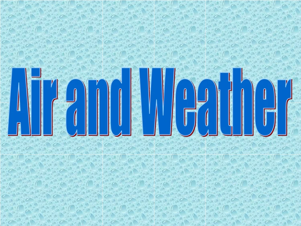 air and weather