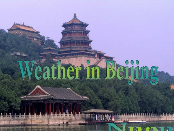 Weather in Beijing