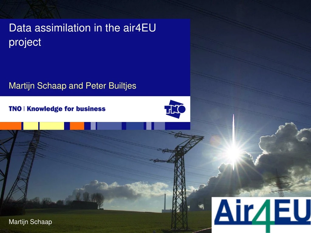 data assimilation in the air4eu project