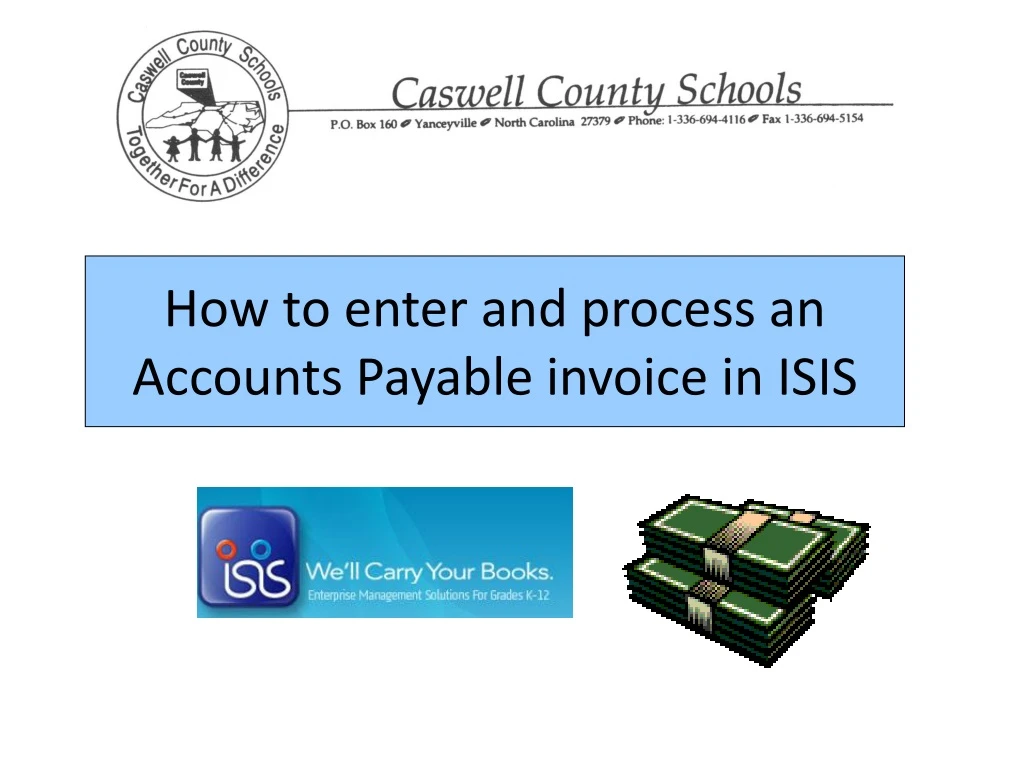 how to enter and process an accounts payable