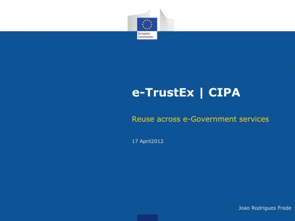 e-TrustEx | CIPA