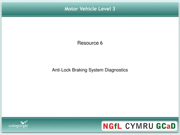 Motor Vehicle Level 3