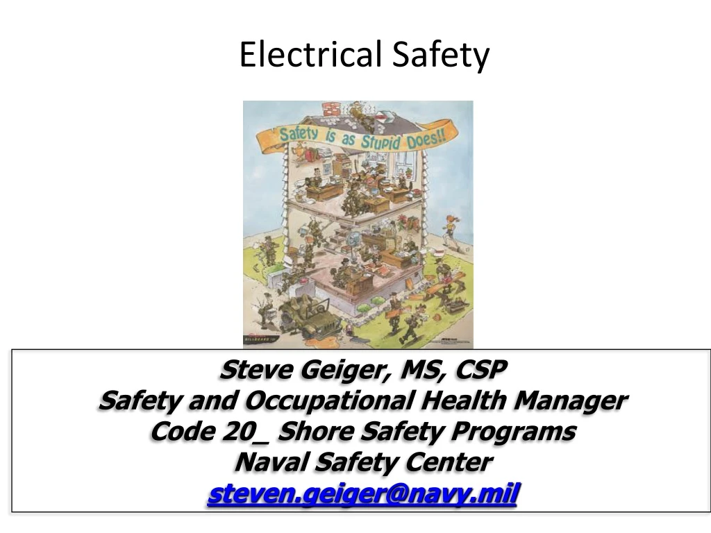 electrical safety