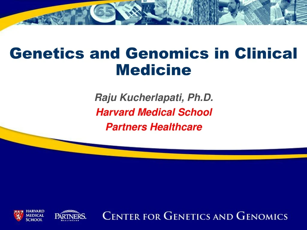 genetics and genomics in clinical medicine