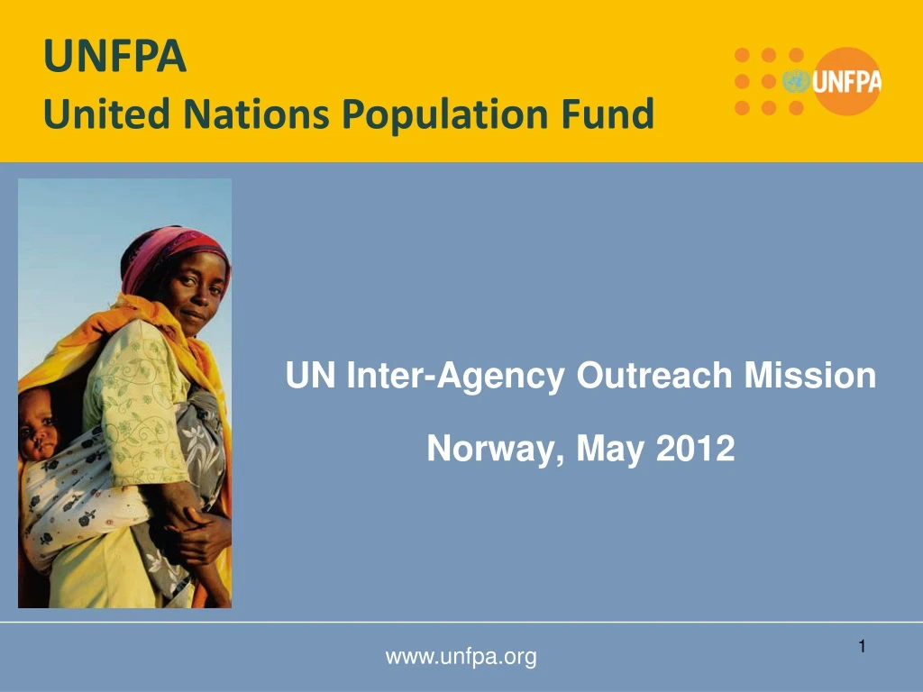 un inter agency outreach mission norway may 2012