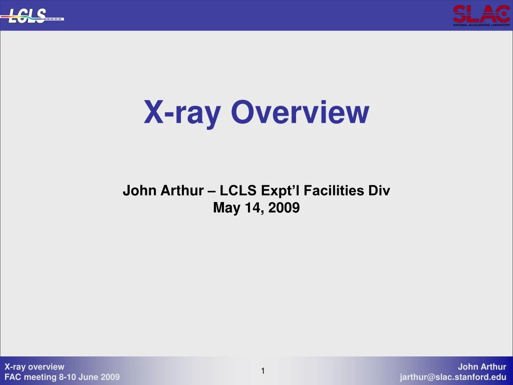 x ray overview