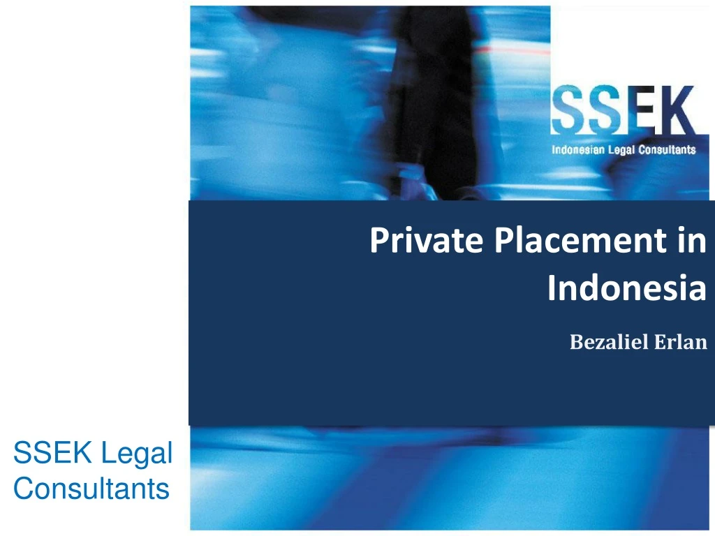 private placement in indonesia