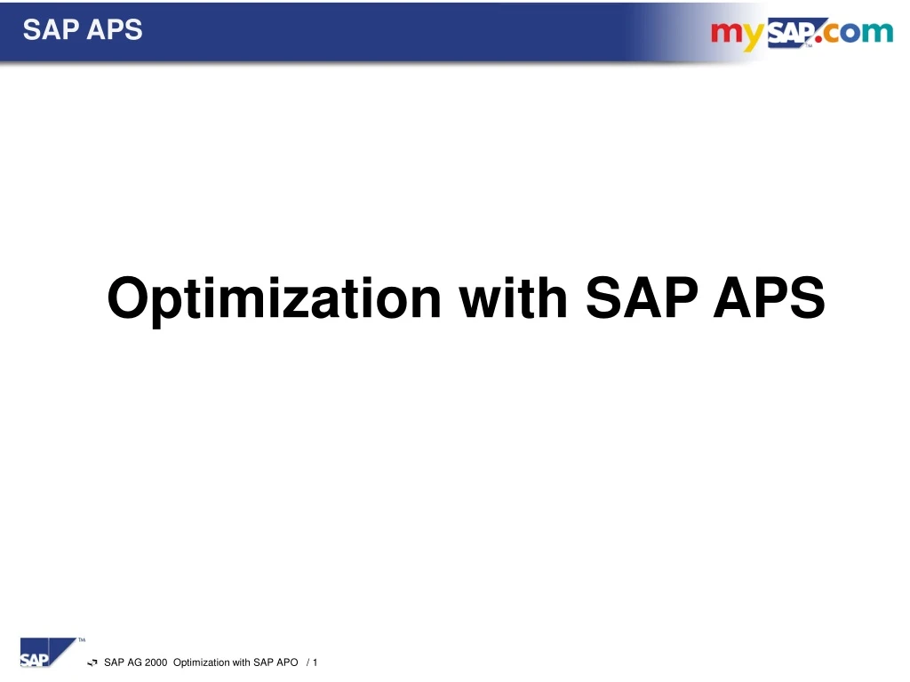 sap aps