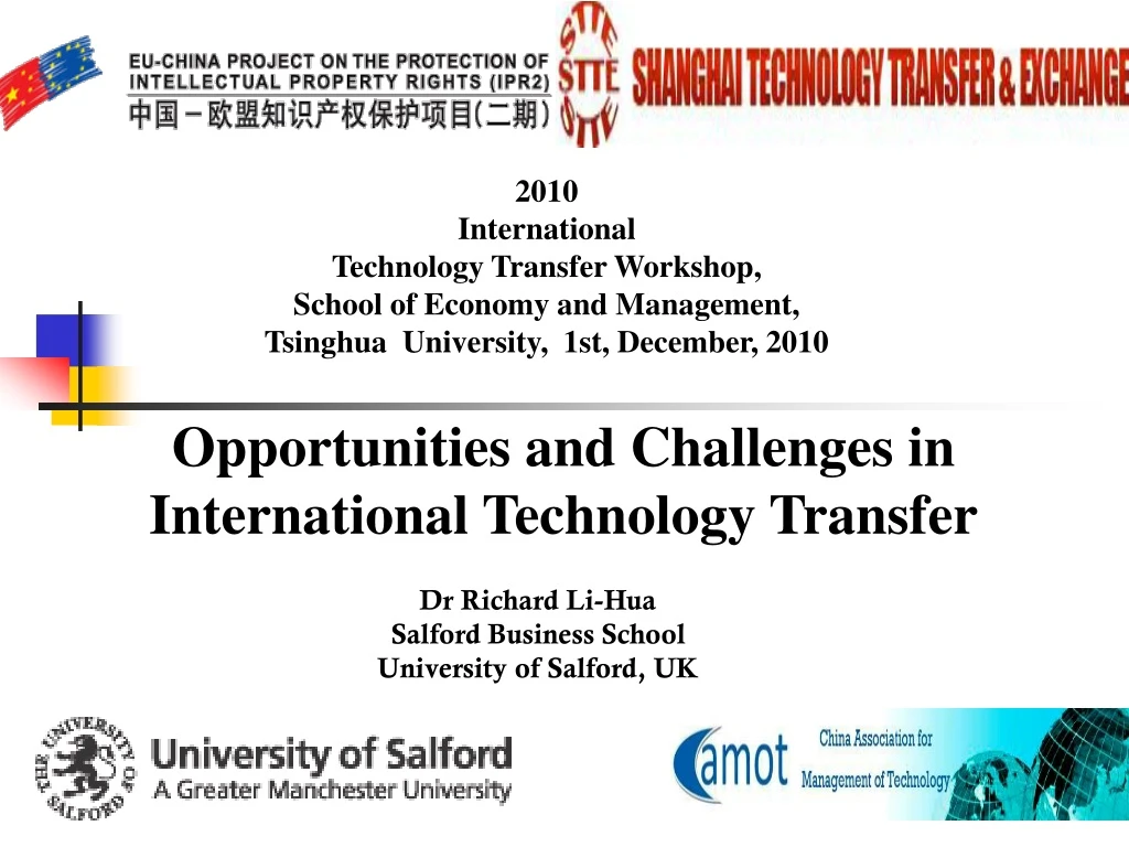 2010 international technology transfer workshop