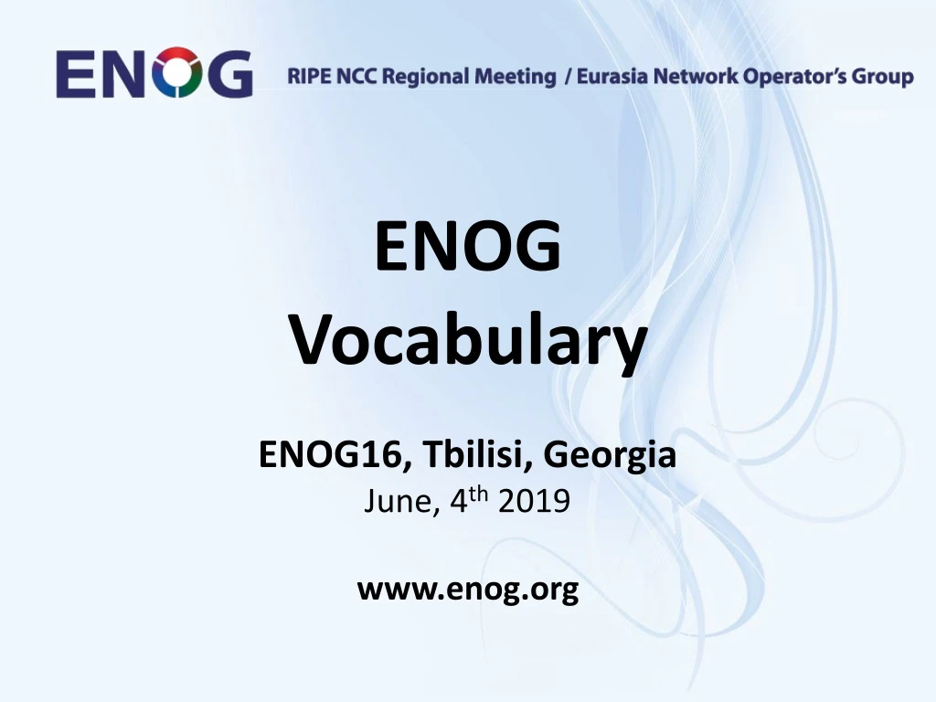 enog vocabulary enog16 tbilisi georgia june