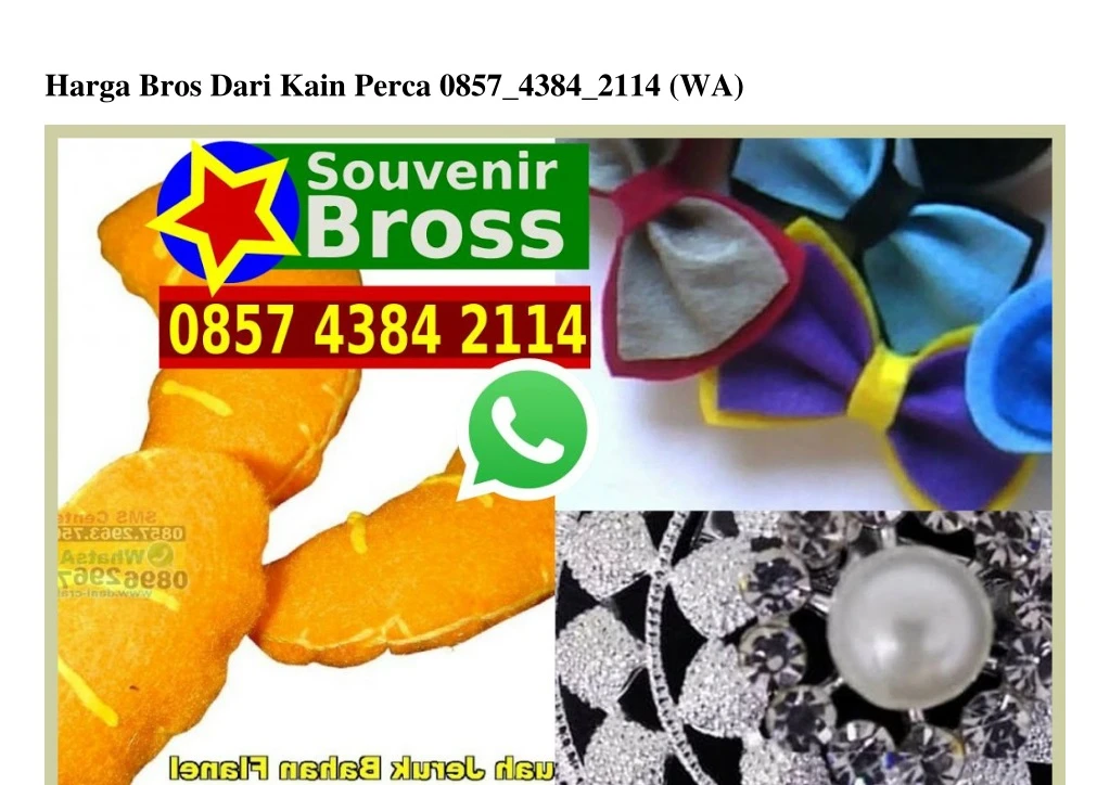 harga bros dari kain perca 0857 4384 2114 wa