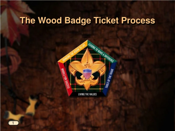 The Wood Badge Ticket Process
