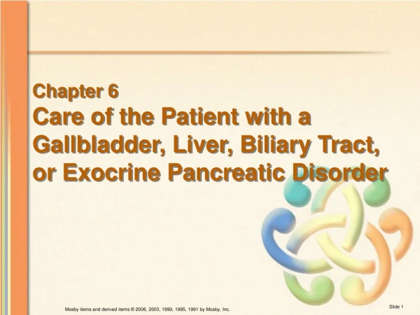 Chapter 6  Care of the Patient with a  Gallbladder, Liver, Biliary Tract,