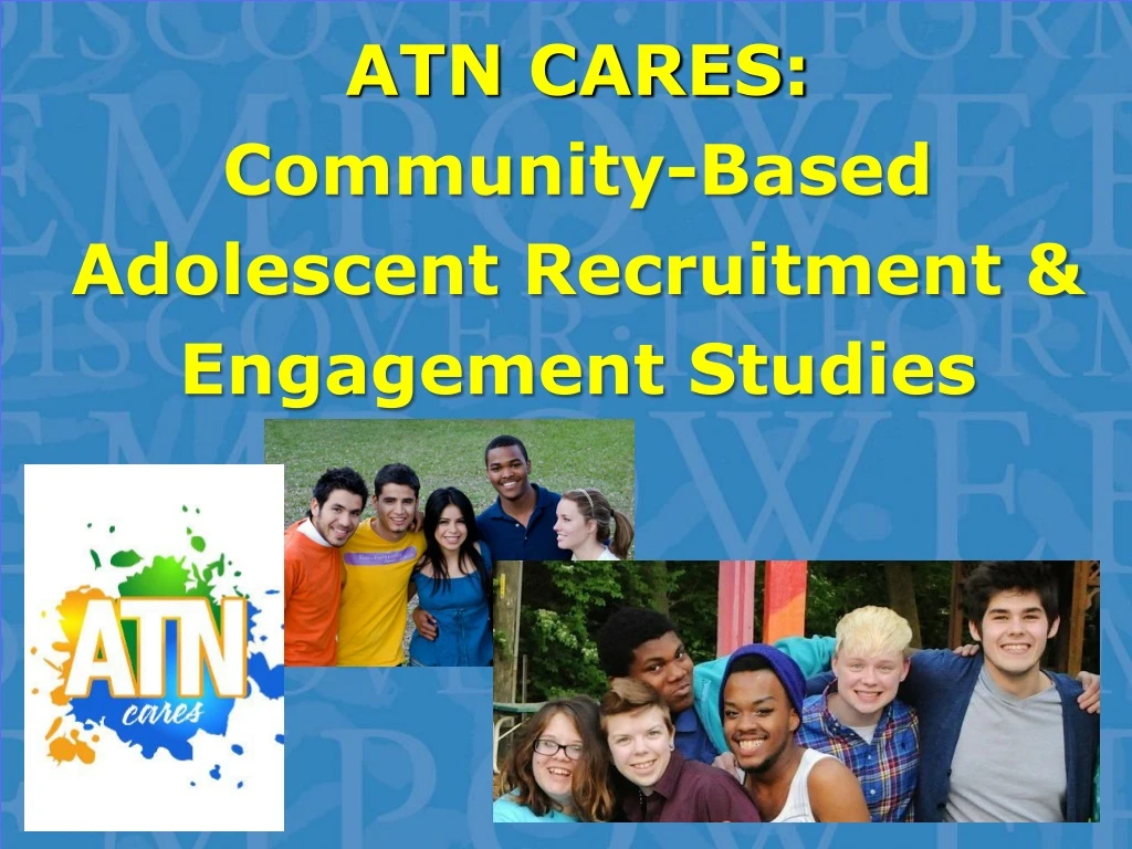 atn cares community based adolescent recruitment