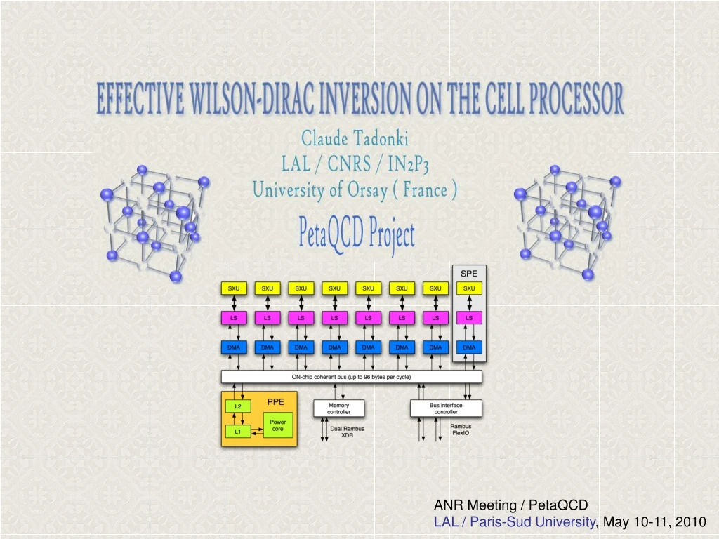 anr meeting petaqcd lal paris sud university