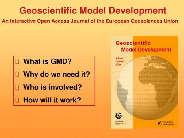What is GMD?   Why do we need it?   Who is involved?   How will it work?