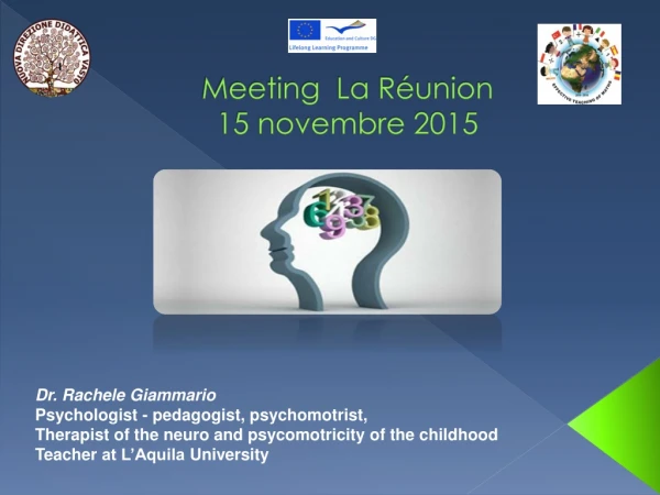 Meeting  La Réunion 15 novembre 2015