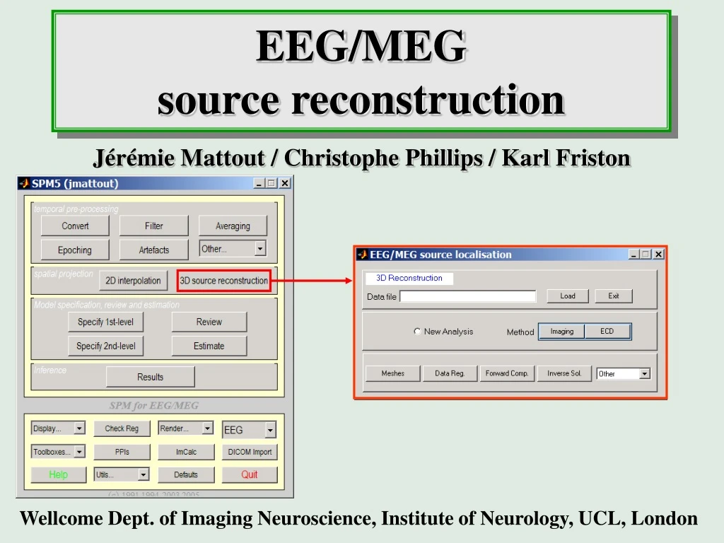 eeg meg source reconstruction