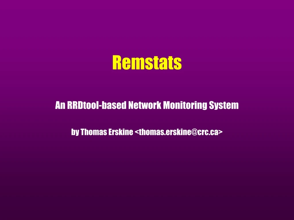 remstats