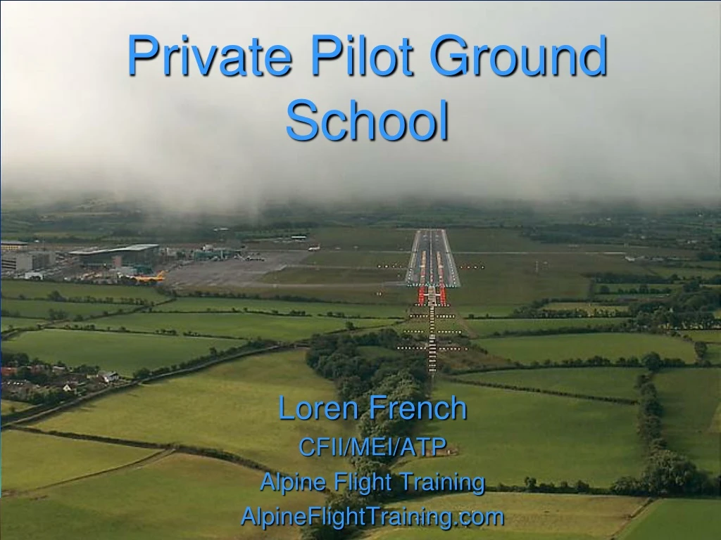 private pilot ground school