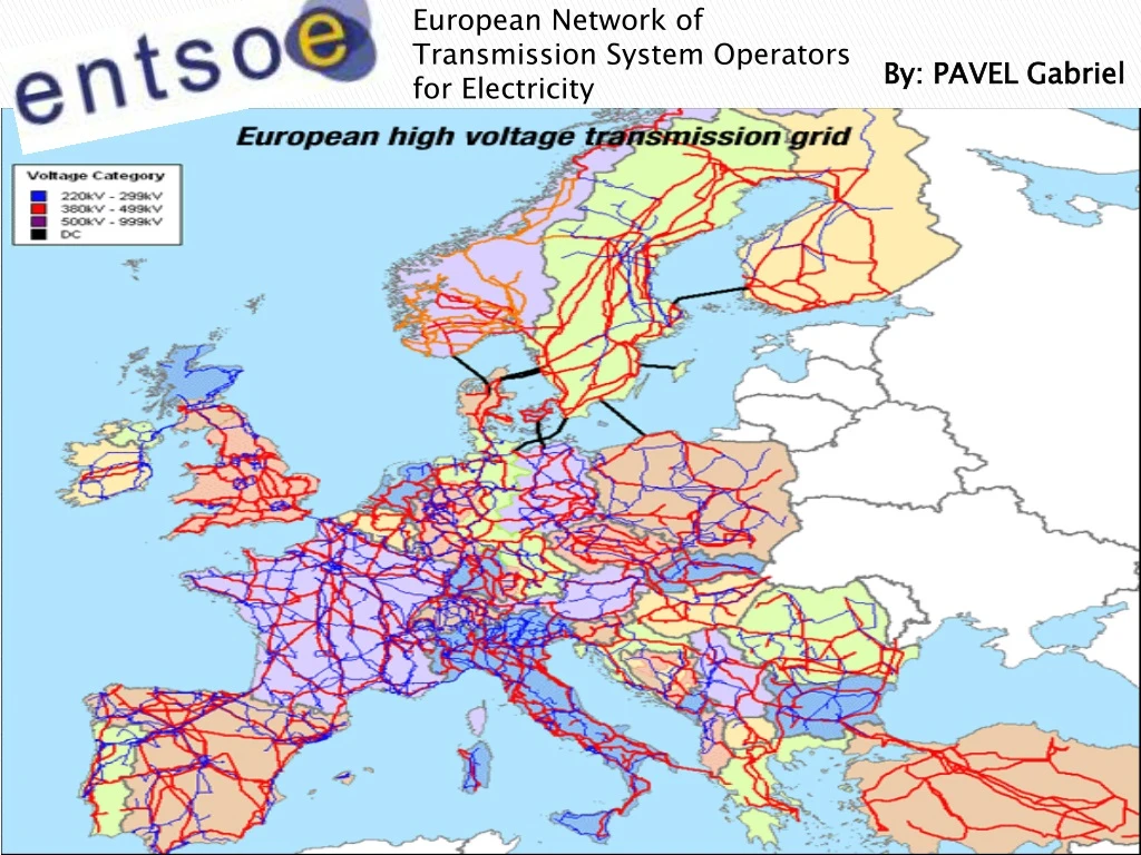 european network of transmission system operators