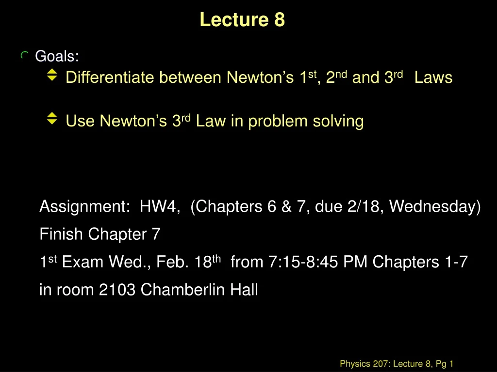 lecture 8