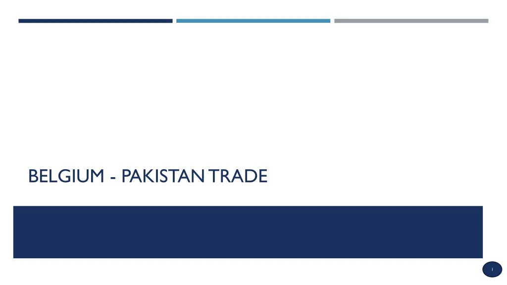 belgium pakistan trade