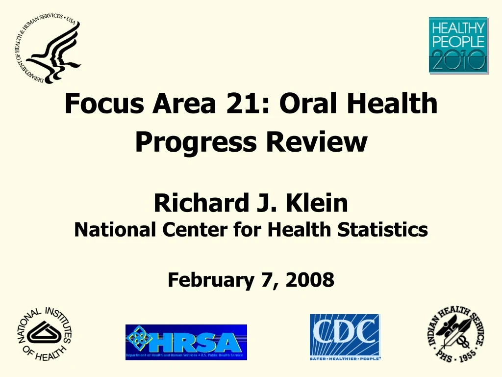 focus area 21 oral health progress review