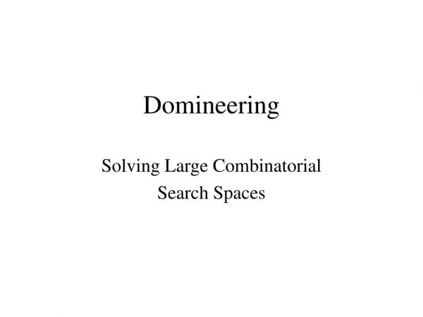 Domineering