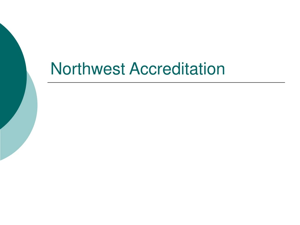 northwest accreditation