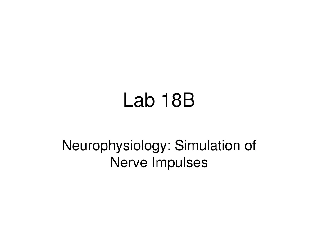 lab 18b