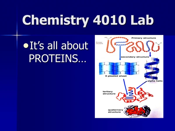 Chemistry 4010 Lab
