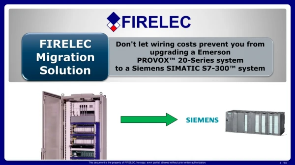 FIRELEC Migration Solution