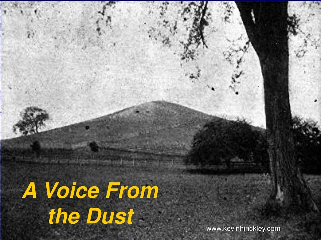 a voice from the dust