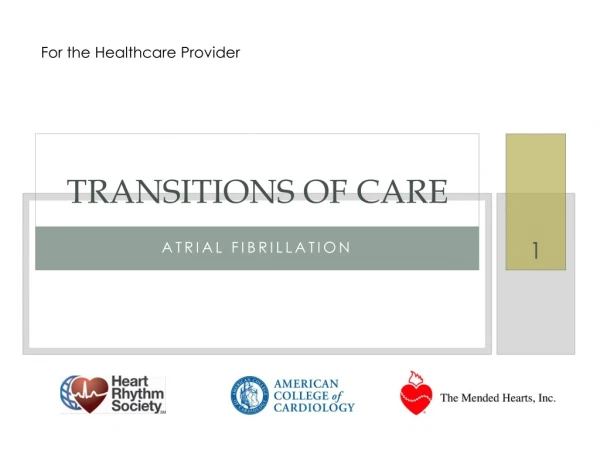 Transitions of Care