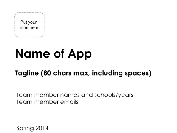 Name of App Tagline (80 chars max, including spaces)