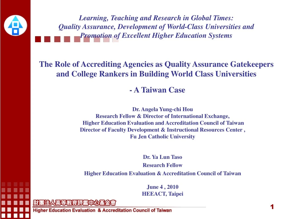 learning teaching and research in global times