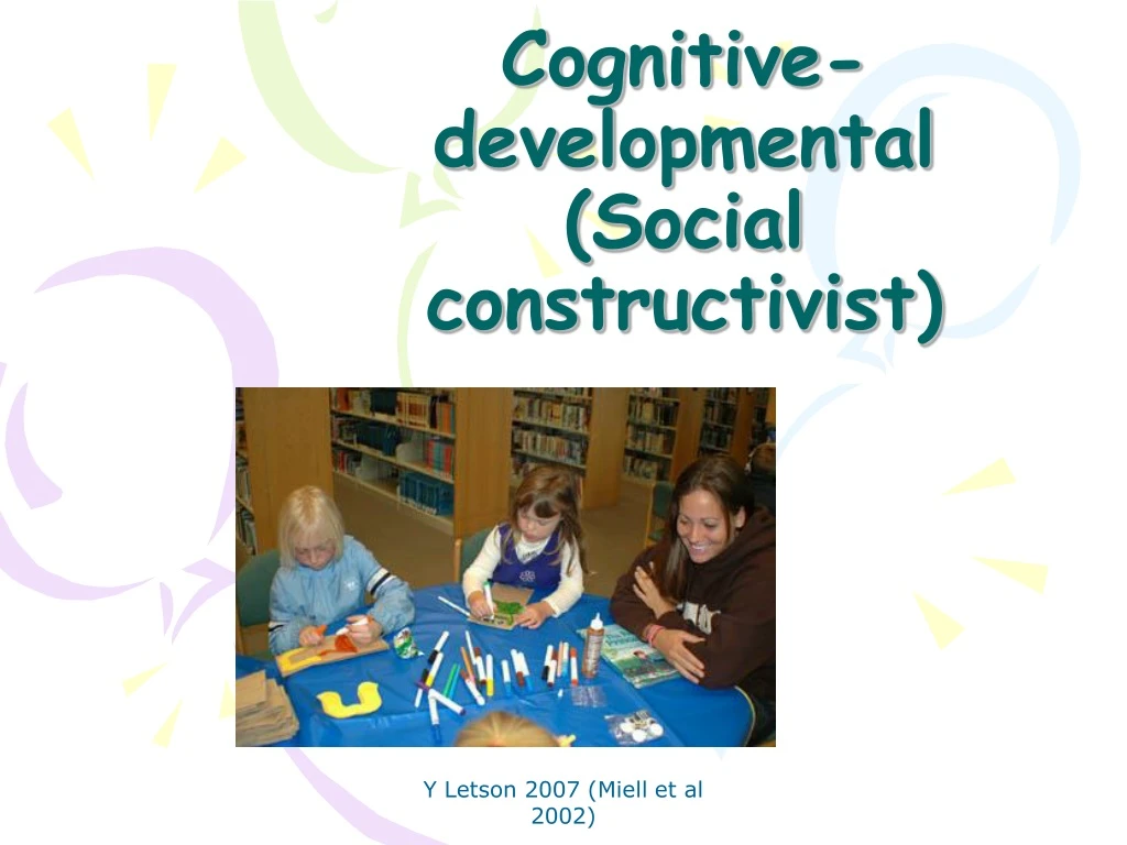 cognitive developmental social constructivist