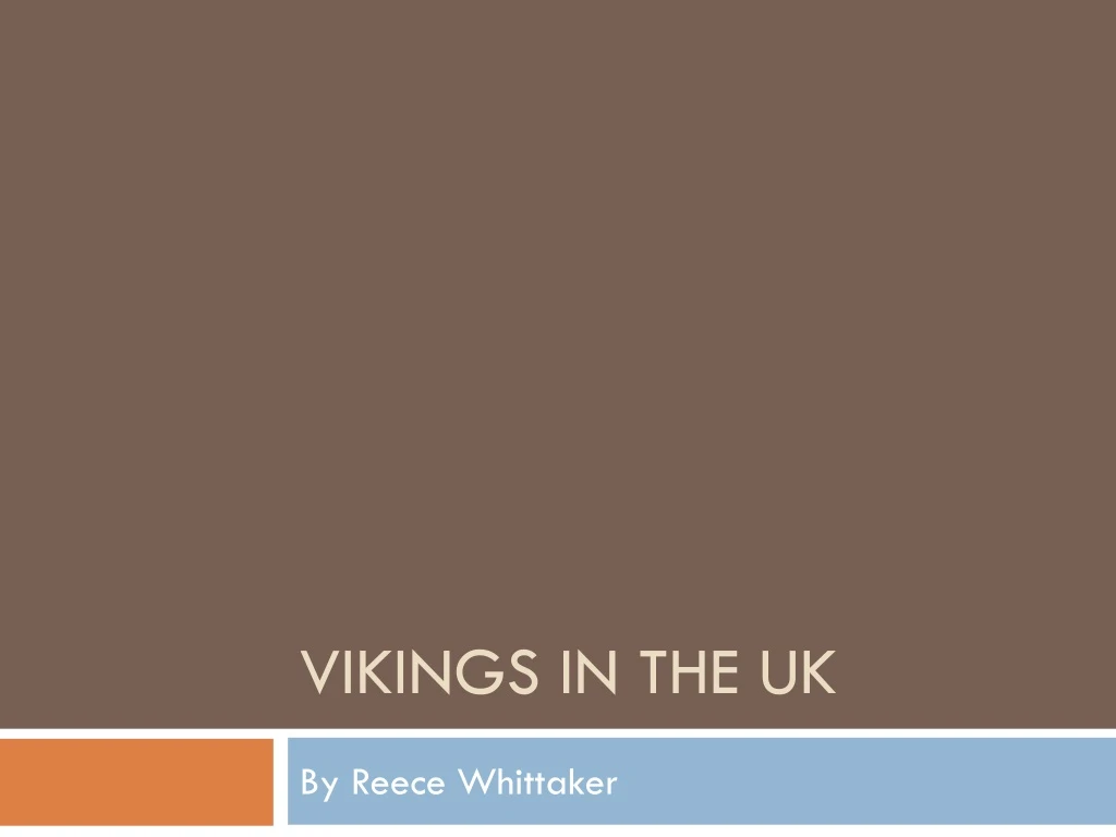 vikings in the uk