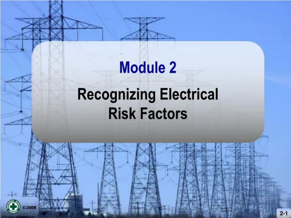Recognizing Electrical Risk Factors
