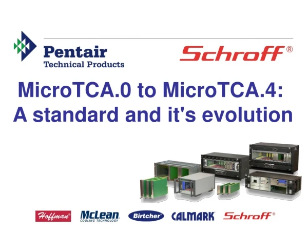 MicroTCA.0 to MicroTCA.4:  A standard and it's evolution